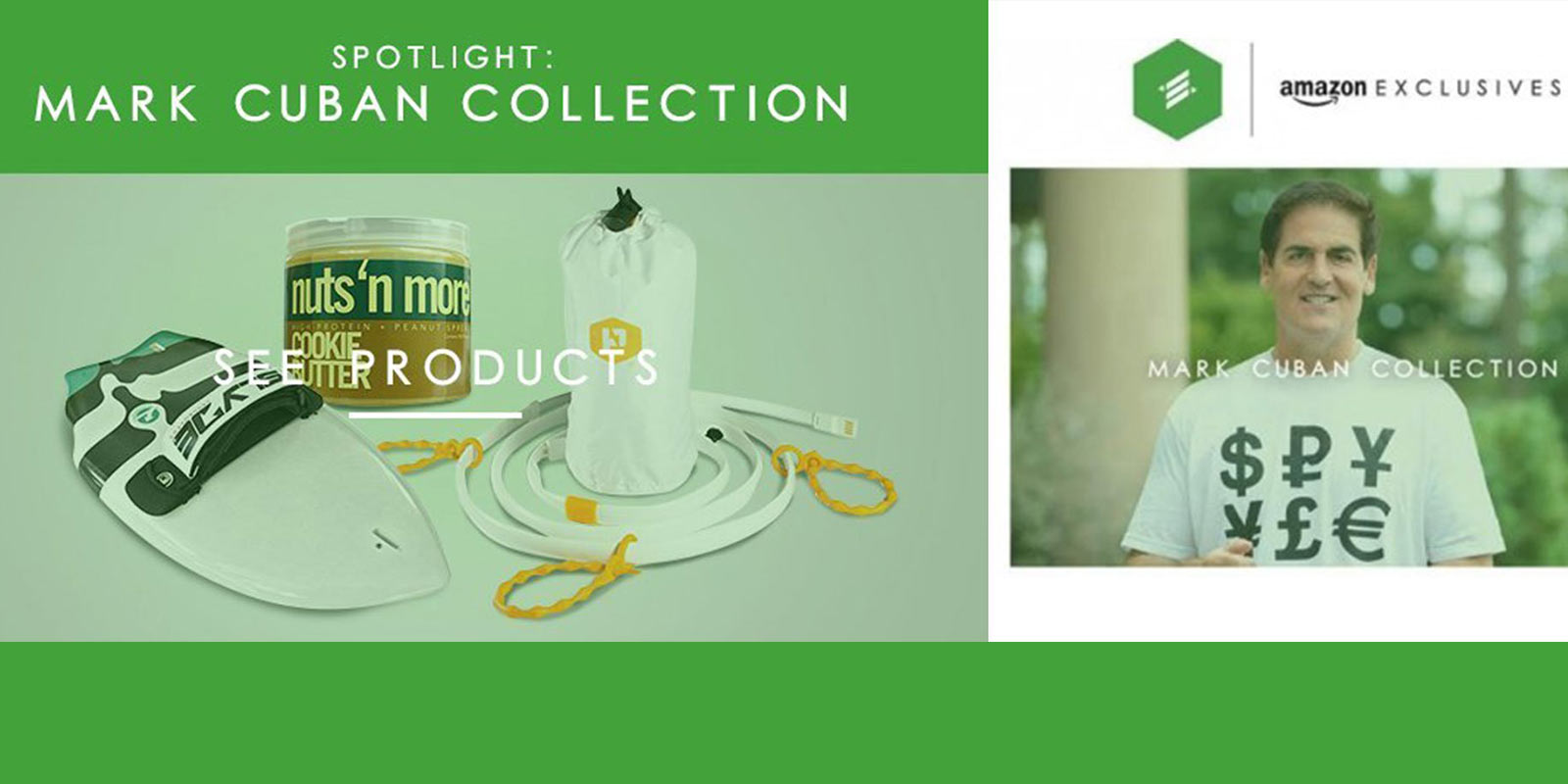 Mark Cuban Collection | Amazon Exclusive Features Slyde Handboards