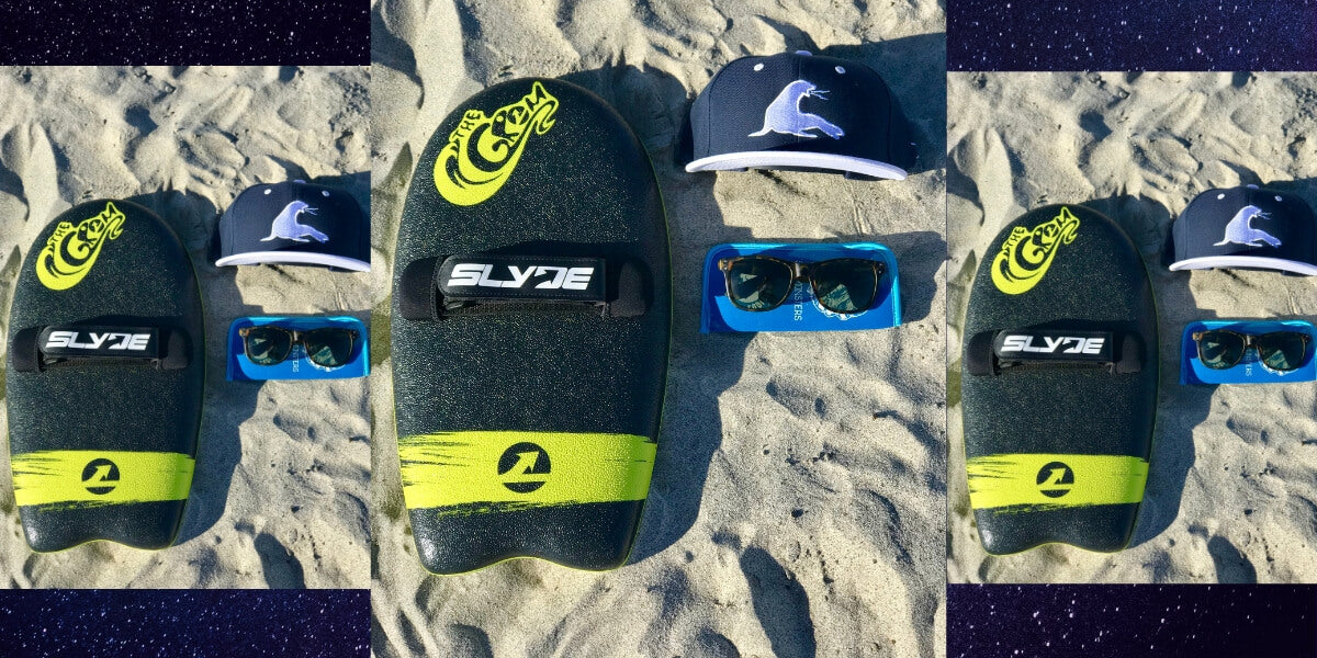 GIVEAWAY ALERT 💥 URT Sunglasses & Hat x Slyde Handboards Gromboard