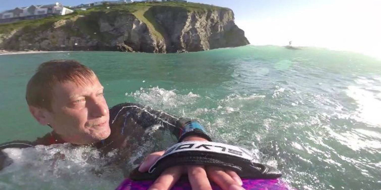 United Kingdom Bodysurfer Woos Slyde Handboards With His Epic Application Response