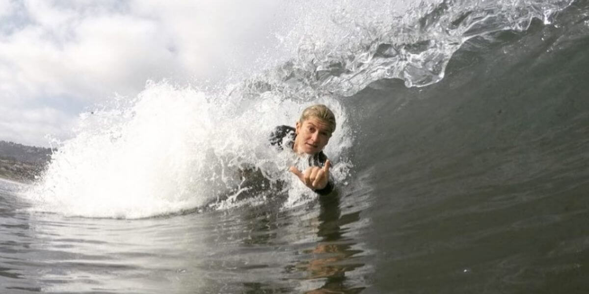 Transitioning thru the Waves of Life: California Bodysurfer Lindsay Yocum